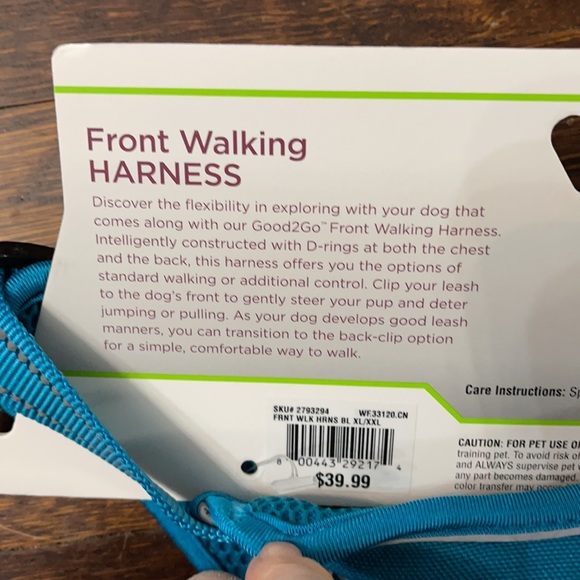 Good2Go Front Walking Harness XL/XXL or XXL/XXXL NWT PROCEEDS TO DOG/CAT RESCUE - Picture 5 of 13